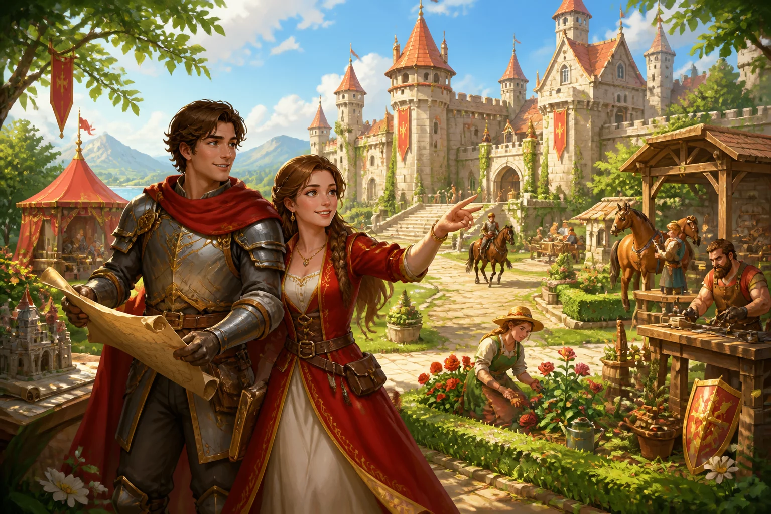 Knights & Brides artwork